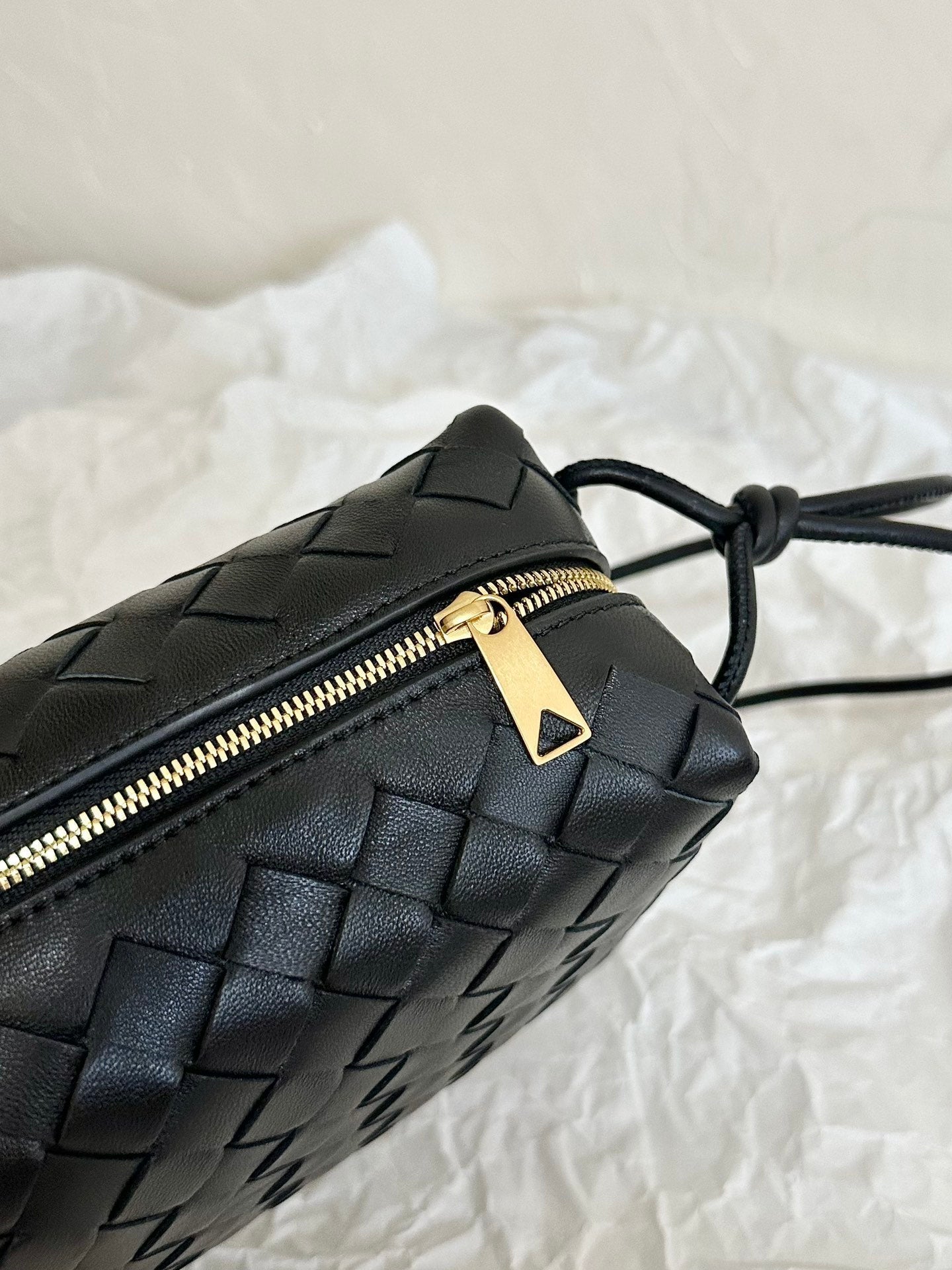BVループ スモール 23cm ブラック カーフスキン