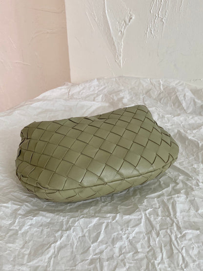 BV ミニ ジョディ 28cm グリーン ラムスキンレザー