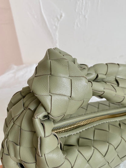 BV ミニ ジョディ 28cm グリーン ラムスキンレザー
