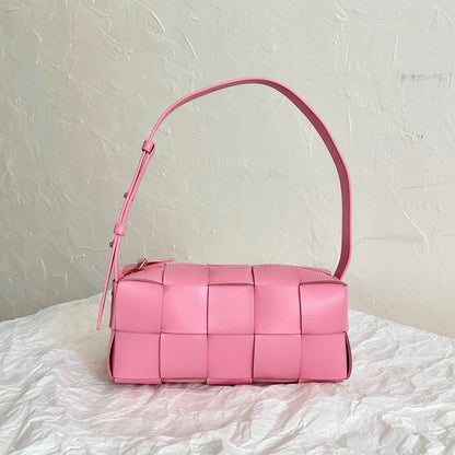 BV PETITE BRIQUE 24CM PEAU D'AGNEAU ROSE 