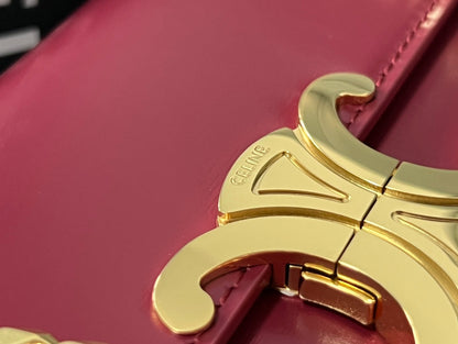 CLASSIQUE TRIOMPHE 20 CUIR DE VEAU ROUGE