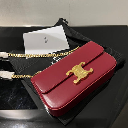 CLASSIQUE TRIOMPHE 20 CUIR DE VEAU ROUGE
