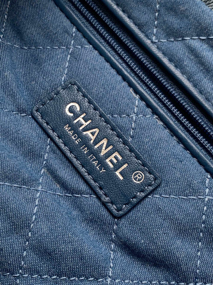 CC HOBO 39CM JEAN QUINCAILLERIE ARGENTÉE