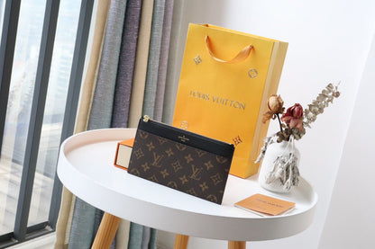 LV スリム パース モノグラム キャンバス 20cm