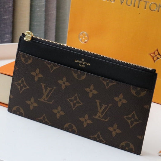 LV スリム パース モノグラム キャンバス 20cm