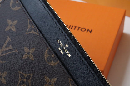 LV スリム パース モノグラム キャンバス 20cm