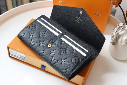 LV SARAH MONOGRAMME EMPREINTE CUIR 19CM