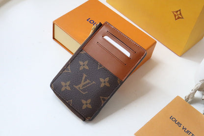 ÉTUI PORTE-CARTES MULTIPLES TRUNK MARRON