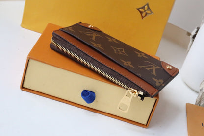 ÉTUI PORTE-CARTES MULTIPLES TRUNK MARRON