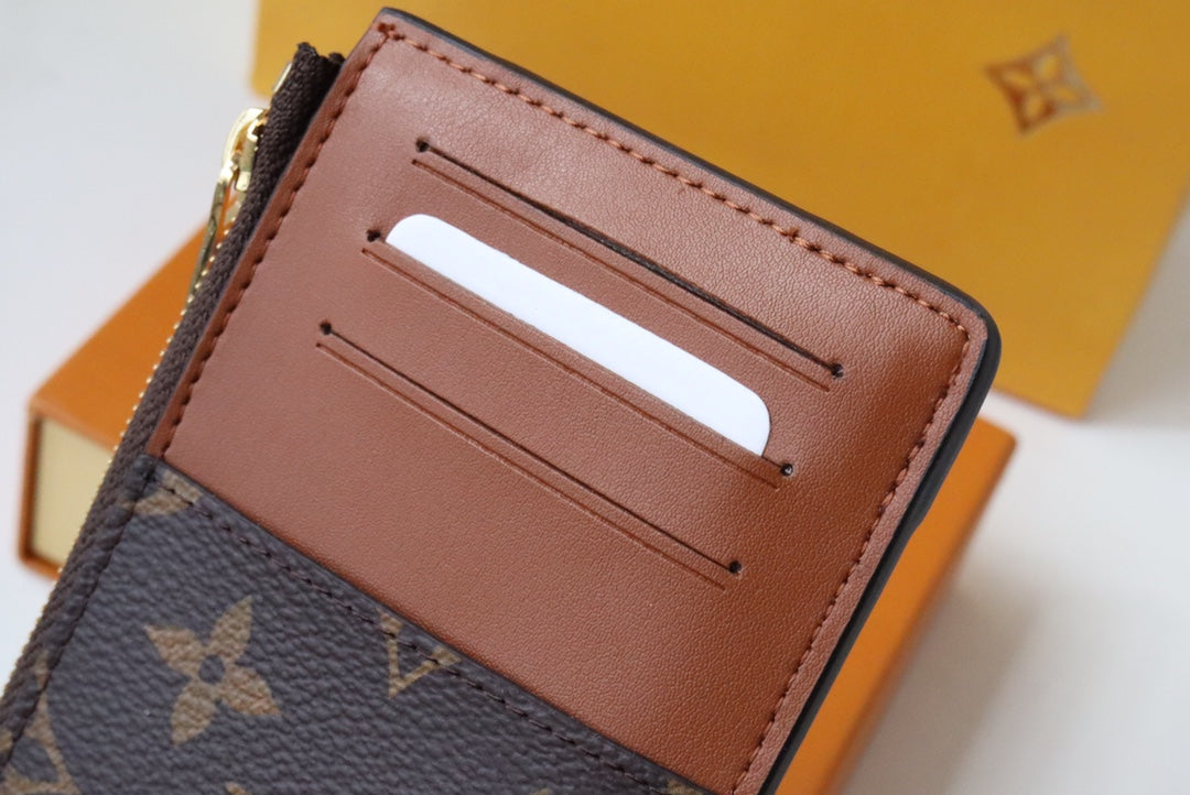 ÉTUI PORTE-CARTES MULTIPLES TRUNK MARRON