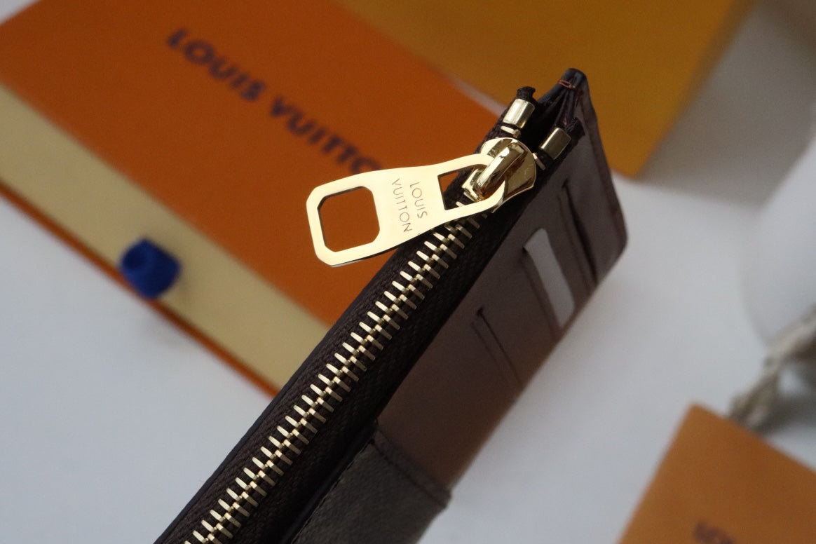 ÉTUI PORTE-CARTES MULTIPLES TRUNK MARRON
