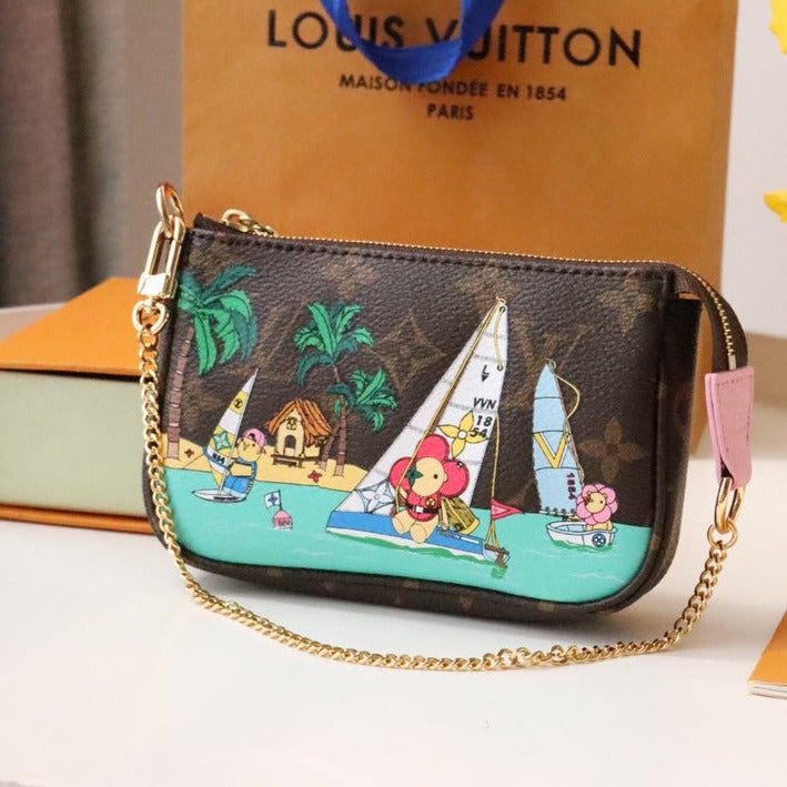 MINI POCHETTE ACCESSOIRES 15.5 TOILE MONOGRAMME