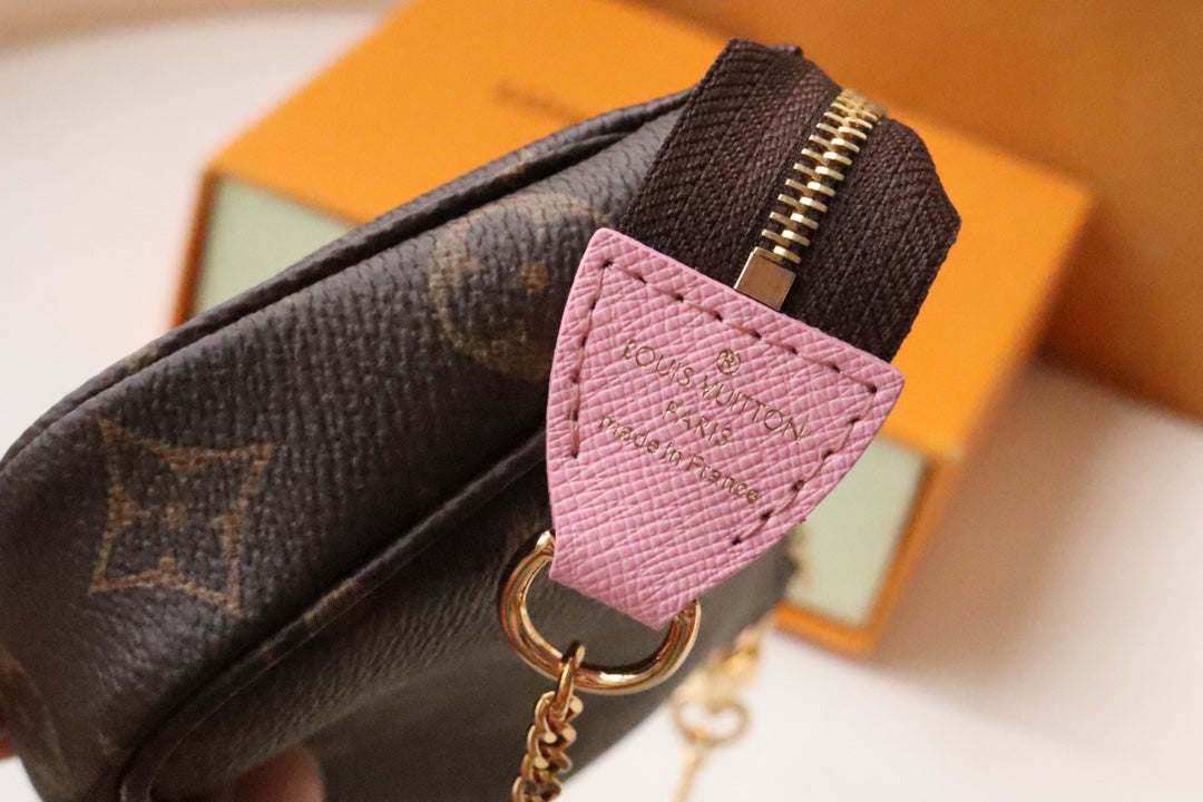 MINI POCHETTE ACCESSOIRES 15.5 TOILE MONOGRAMME