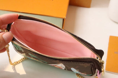 MINI POCHETTE ACCESSOIRES 15.5 TOILE MONOGRAMME