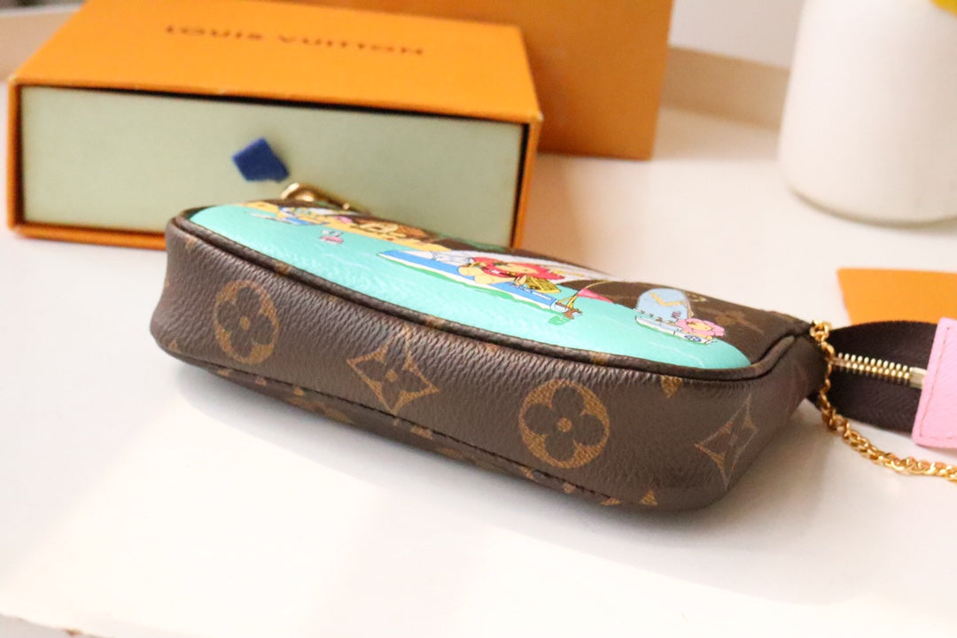 MINI POCHETTE ACCESSOIRES 15.5 TOILE MONOGRAMME