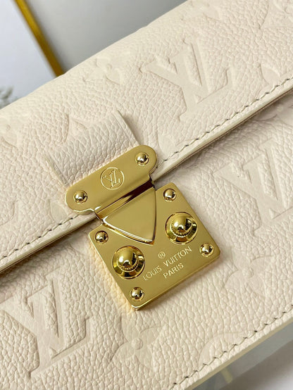 WOC 22 METIS CRÈME MONOGRAMME EMPREINTE