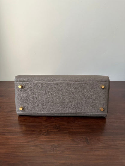 HM KELLY 28CM ÉTAIN TOGO QUINCAILLERIE OR
