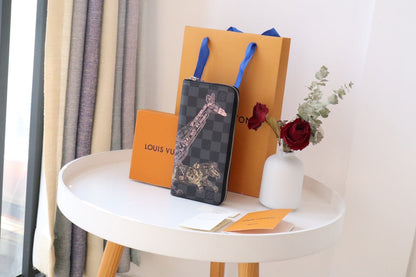 PORTEFEUILLE ZIPPY 20 EN TOILE NOIRE