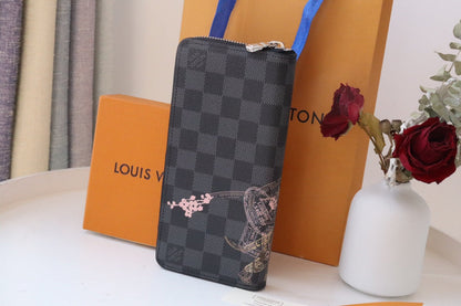 PORTEFEUILLE ZIPPY 20 EN TOILE NOIRE