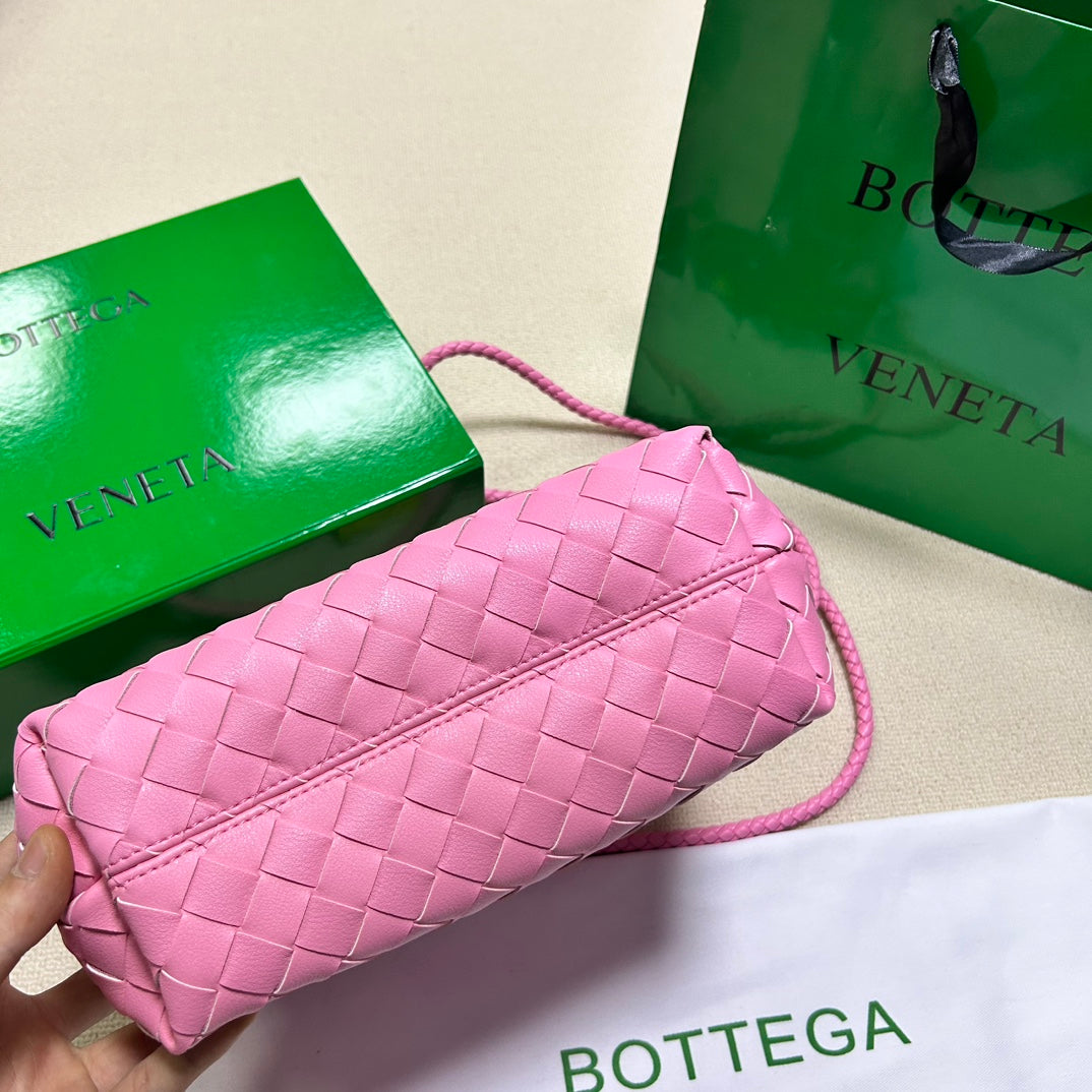 BV PETIT ANDIAMO 25CM PEAU D'AGNEAU ROSE 