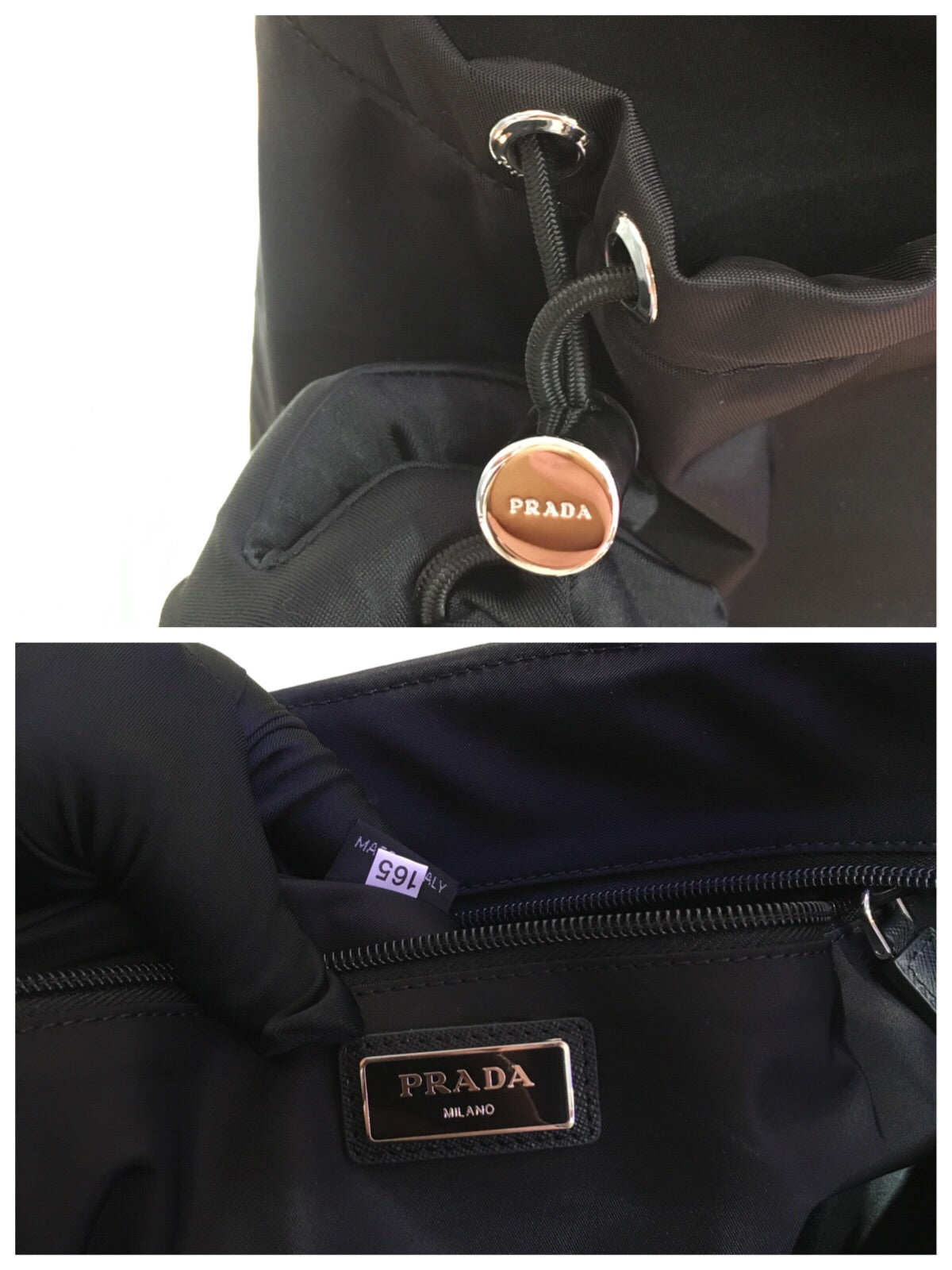 SAC CABAS 40 EN NYLON NOIR