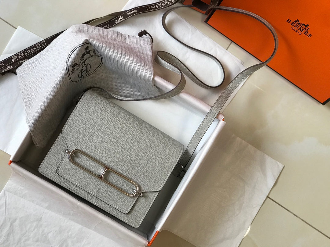 HM サック ルーリス 18 ホワイト トーゴレザー