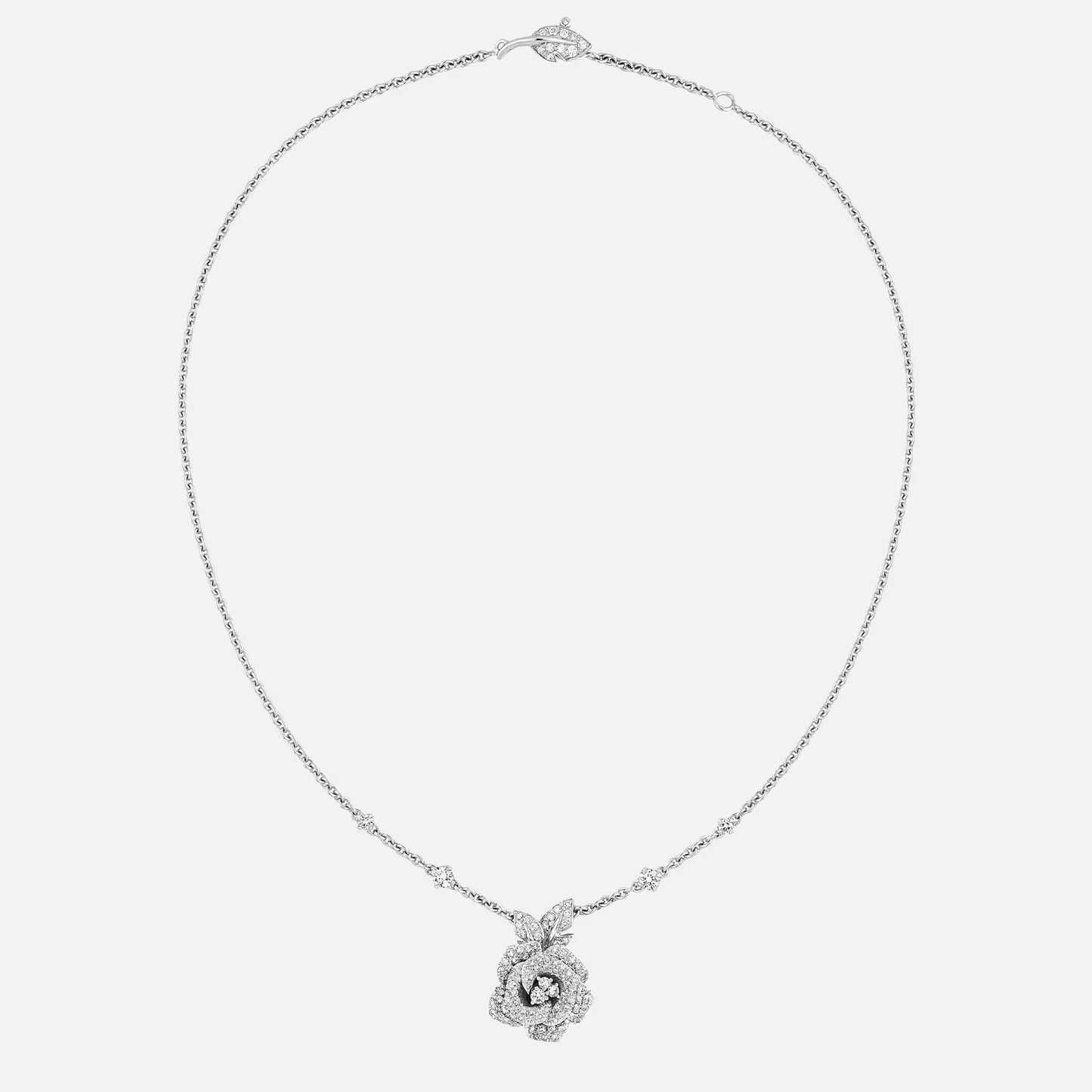 COLLIER MOYEN ROSE BAGATELLE DIAMANT