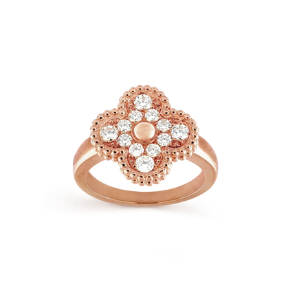 CLOVER DIAMOND RING