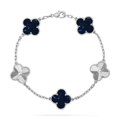 CLOVER 5 MOTIF PIETERSITE BRACELET COLLECTION