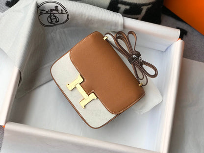 コンスタンス 18 タン エプソム ゴールドハードウェア