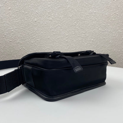 SAC MESSAGER 22 EN RE-NYLON NOIR