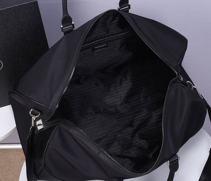 SAC DE VOYAGE PRA 55 EN TISSU IMPERMÉABLE NOIR