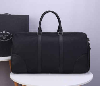 SAC DE VOYAGE PRA 55 EN TISSU IMPERMÉABLE NOIR