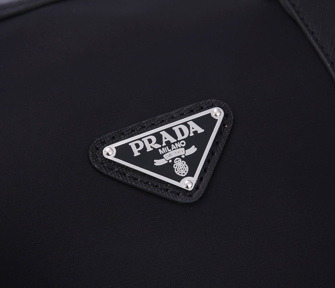 SAC DE VOYAGE PRA 55 EN TISSU IMPERMÉABLE NOIR