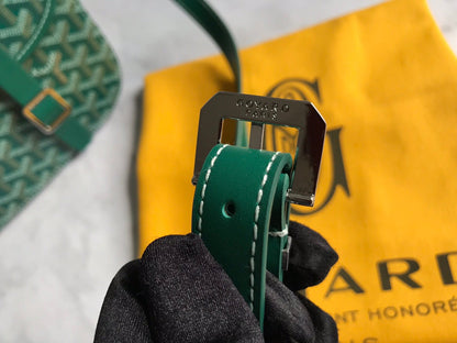 SAC BELVEDERE II 28 EN TOILE GOYARDINE VERTE