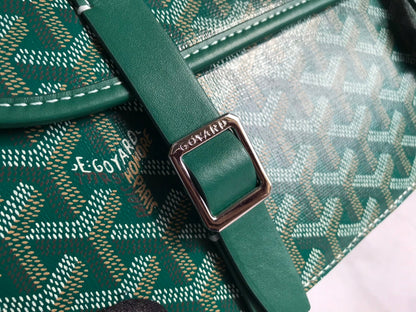 SAC BELVEDERE II 28 EN TOILE GOYARDINE VERTE