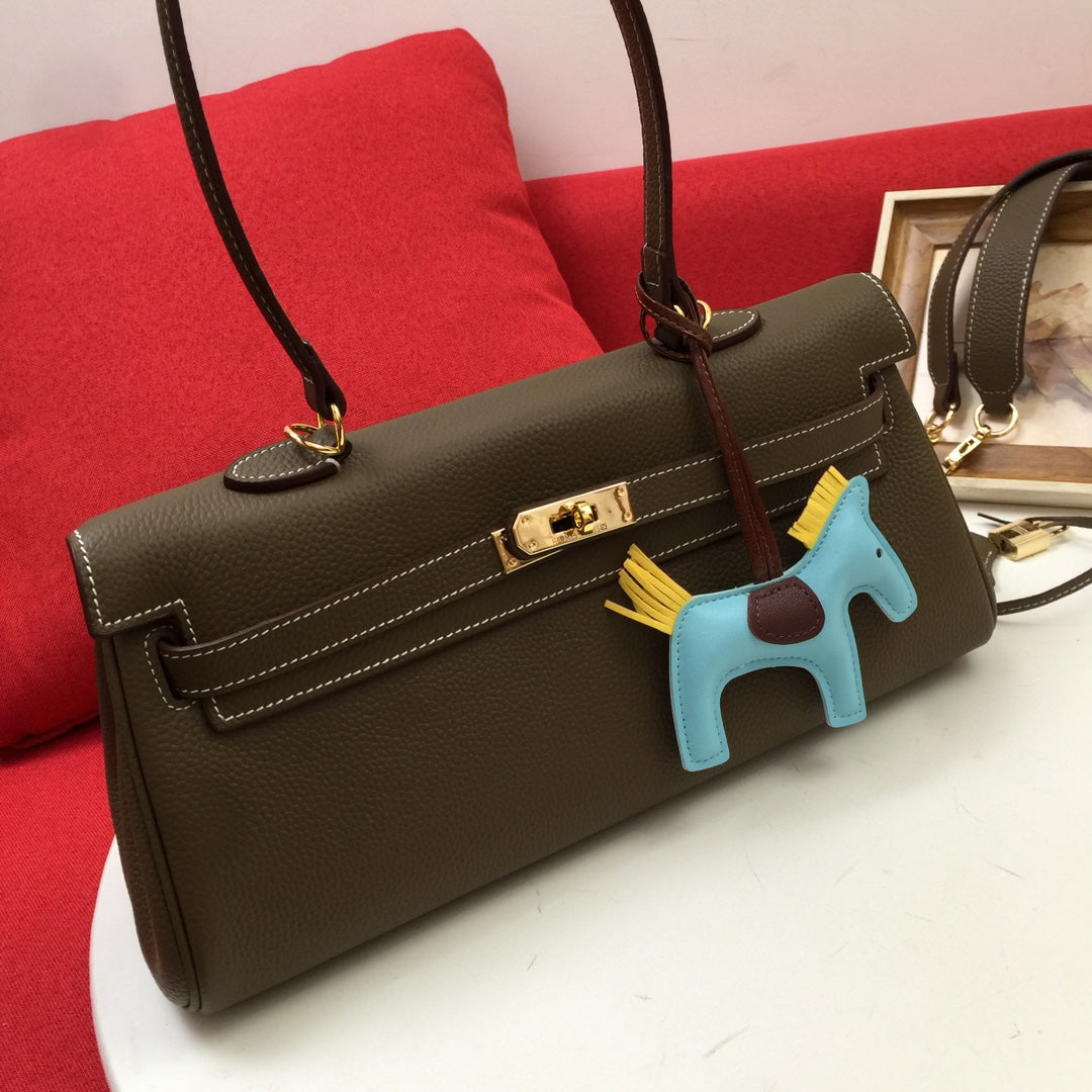 SAC À BANDOULIÈRE HM 35 CÈDRE TOGO QUINCAILLERIE DORÉ