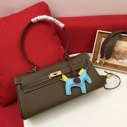 SAC À BANDOULIÈRE HM 35 CÈDRE TOGO QUINCAILLERIE DORÉ