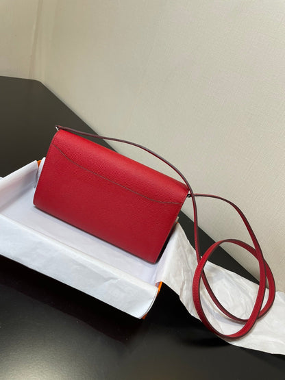 コンスタンス トゥ ゴー 20.5 レッドエプソム シルバーハードウェア