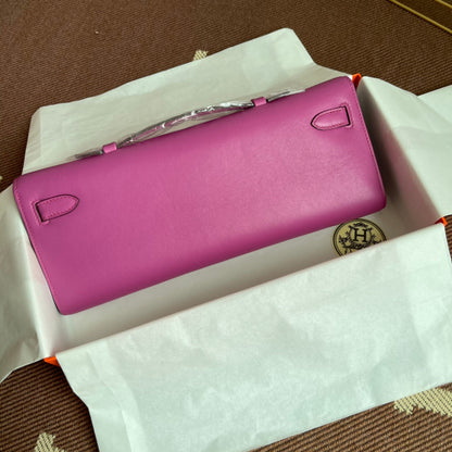 HM ケリーカット 31cm フクシア スウィフトレザー Ghw