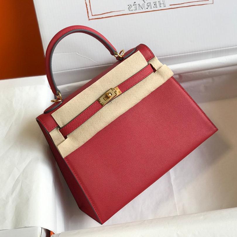 HM ケリー 32cm バッグ ベリー トーゴ ゴールド金具