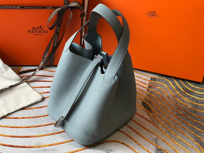 Serrure Picotin 22 Stone Blue Togo SHW