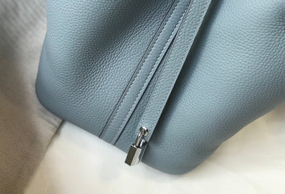 Serrure Picotin 22 Stone Blue Togo SHW