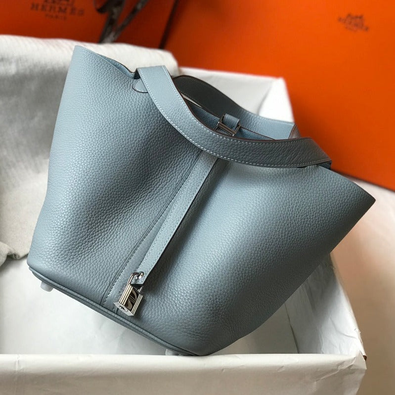 Serrure Picotin 22 Stone Blue Togo SHW
