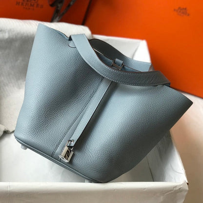 Serrure Picotin 22 Stone Blue Togo SHW