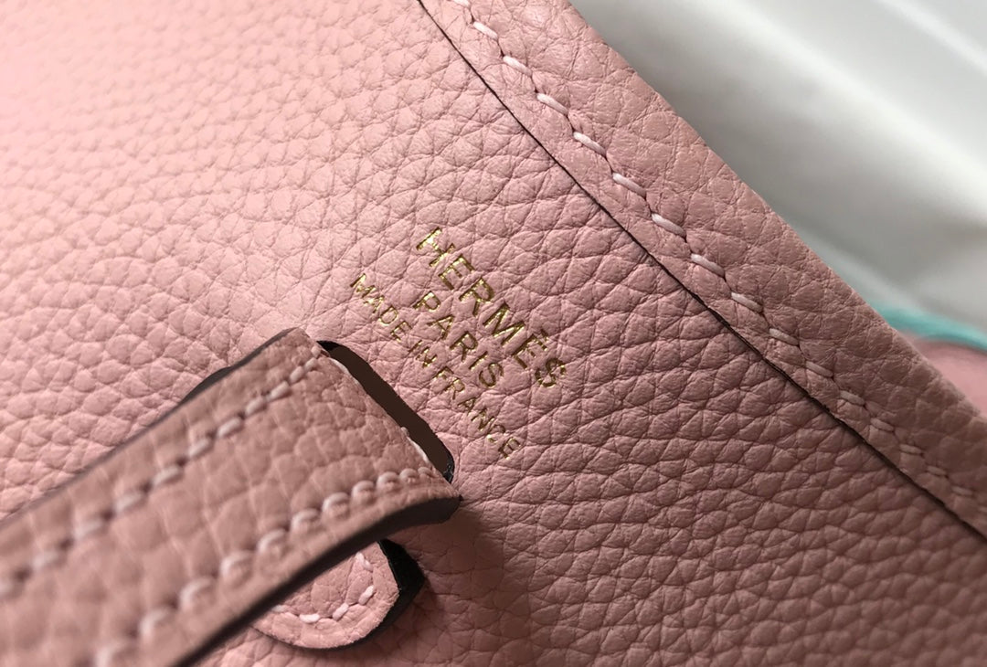 Mini Evelyne 18cm Pink Togo Ghw