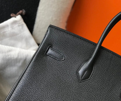 HM BIRKIN 35CM CUIR TOGO NOIR QUINCAILLERIE DORÉ