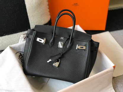 HM バーキン 30cm ブラック トゴレザー シルバー金具