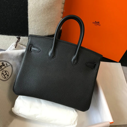 HM バーキン 30cm ブラック トゴレザー シルバー金具