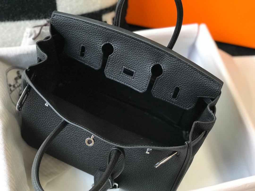 HM バーキン 30cm ブラック トゴレザー シルバー金具